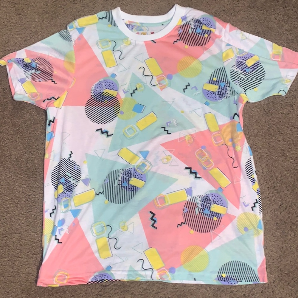 (L) 80s Themes T Shirt